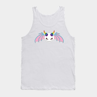 SinnerG Smile - Pride, blue on pink Tank Top